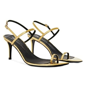 Giuseppe Zanotti Symonne 70 Damen-Sandalen mit Zehenringabsatz Größe 37,5 (UVP 795 $) - Bild 1 von 11