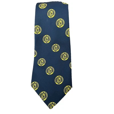 VTG Van Boven University Of Michigan Wolverines Logo Tie Mens Necktie 1817 USA - Image 1 of 4