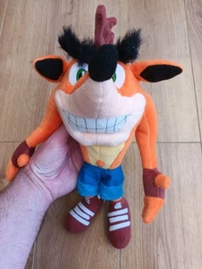 2001 CRASH BANDICOOT Plush Toy 14" Play By Play Vintage - Imagen 1 de 12