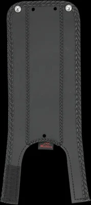 Babero sin mangas Mustang forrado de fieltro negro Harley Heritage Springer 00-03 Foto 1 de 4