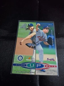 1998 PINNACLE INSIDE STAND-UP GUYS #12AB GREG MADDUX & RANDY JOHNSON NRMT-MT! - Picture 1 of 2