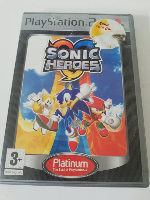 Jogo Sonic Heroes ( Aventura ) ps2