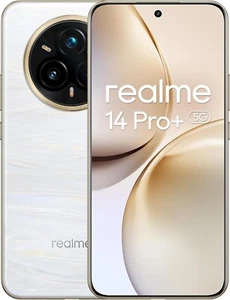 Cellulare Smartphone REALME 14 Pro Plus + 5G 12+512GB Dual Sim 6,83" Pearl White - Imagen 1 de 10