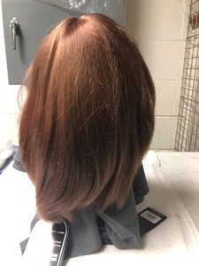 Red Soft Bob Wig Costume Halloween Party New - Picture 1 of 2