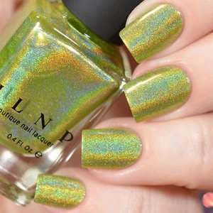 ILNP Sundance - Unique Key Lime Yellow Ultra Holographic Nail Polish - Picture 1 of 12
