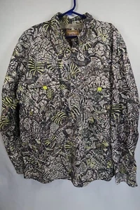 Brush Country Shirt Mens XL Camo Long Sleeve Button-Up Vented Hunting Woods - Picture 1 of 9