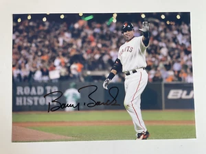 Barry Bonds Photo Hand Signed Autograph - 8 x 12 Photo W/ COA - Picture 1 of 6