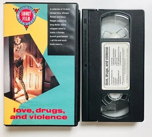 Love, Drugs and Violence - 10 short twisted films - Rare Cult Showcase - VHS - Picture 1 of 3