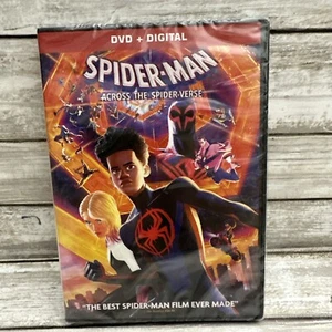 Spider-Man: Across the Spider-Verse (DVD, 2023) New Sealed Ships FREE - Foto 1 di 6