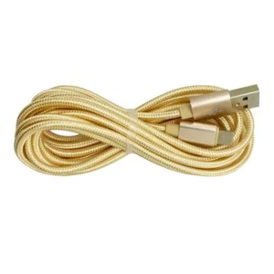 5X For iPhone 14 13 12 11 X XR 8 Braided Fast Charger Cable Heavy Duty USB Cord - Picture 1 of 10