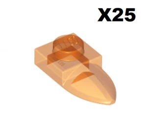 Lego ® Lot 25 Plaque Griffes Animal 1x1 Plate w 1 Teeth TRS Orange 49668 NEW - Picture 1 of 1