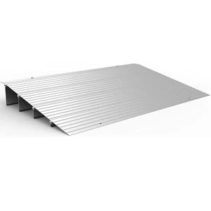 EZ-ACCESS TRANSITIONS 4” Portable Self Supporting Aluminum Entry Ramp (Open Box) - Picture 1 of 9