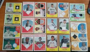 Camiseta deportiva de murciélago Topps Heritage Clubhouse Relics 2006-2022 tu elección - Imagen 1 de 5
