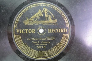 Vess L. Ossman - VICTOR 5073 - The Motor March - Banjo - Imagen 1 de 3