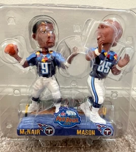 STEVE MCNAIR & DERRICK MASON 2004 PRO BOWL BOBBLEMATES TENNESSEE TITANS 275/504 - Bild 1 von 12