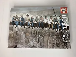 Rompecabezas Educa Lunch atop a Skyscraper 1500 piezas 85 x 60 Cm sellado de fábrica - Imagen 1 de 3
