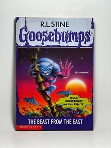1st Print #43 The Beast From the East Goosebumps Book R.L. Stine 1996 Vintage - Picture 1 of 20