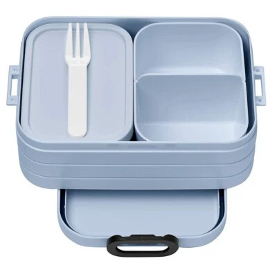 Mepal Bento-Lunchbox Take A Break Nordic Blue midi Brotdose hellblau Pausenbox - Bild 1 von 4