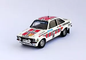Modellino auto rally scala 1:43 Trofeu FORD ESCORT MK2 modellismo statico ra... - Foto 1 di 1