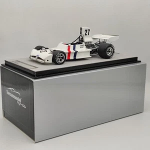 1/18 Tecno March Ford 731 USA GP 1973 #27 James Hunt Ltd 120 pcs White Resin Car - Bild 1 von 10