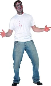 Halloween Mens Stabbed In The Back T Shirt - Picture 1 of 3