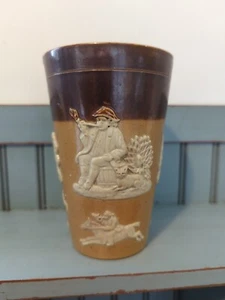 Doulton Lambeth England Salt Glazed Stoneware Beaker - Picture 1 of 15