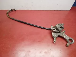 2005 05 SUZUKI RMZ 450 RMZ450 REAR BRAKE CALIPER AND HOSE - Picture 1 of 4