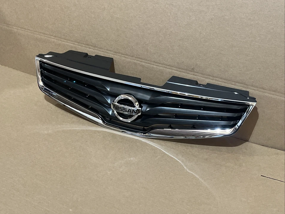 NEW for 2010-2012 NISSAN SENTRA Base S SL Front Bumper Grille Assembly & EMBLEM - Image 1 of 4
