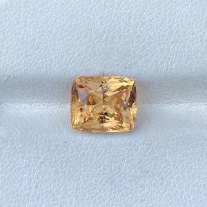 Granato Champagne Naturale Hessonite 5,00 Cts Cuscino Tagliato Sri Lanka Pietra Gemma Libera - Foto 1 di 6