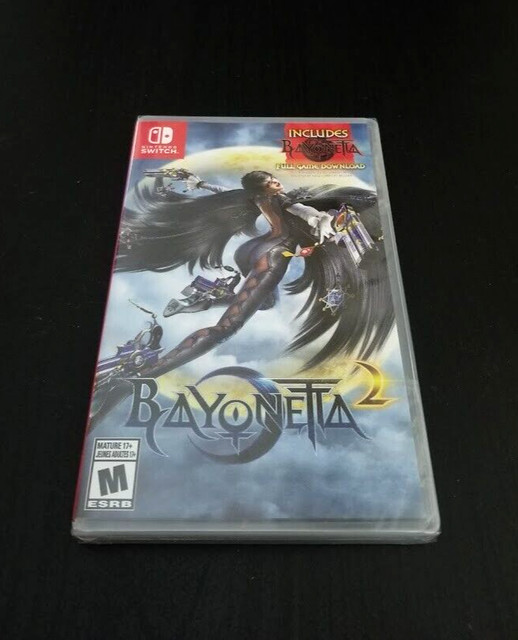 Bayonetta 2 + Bayonetta - Nintendo Switch Wata Graded 9.8 A++ New, Sealed