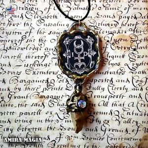 Monas Hieroglyphica Alchemy Symbol Pendant John Dee Hieroglyphic Monad Sigil Sun - Picture 1 of 24