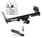 Trailer Tow Hitch For 14-21 Jeep Grand Cherokee 22-23 WK w/ Wiring and 2