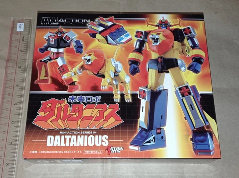 ** Action Toys Mini Action Series 4 04 Daltanious Figure 2020 Box C9 last Cover