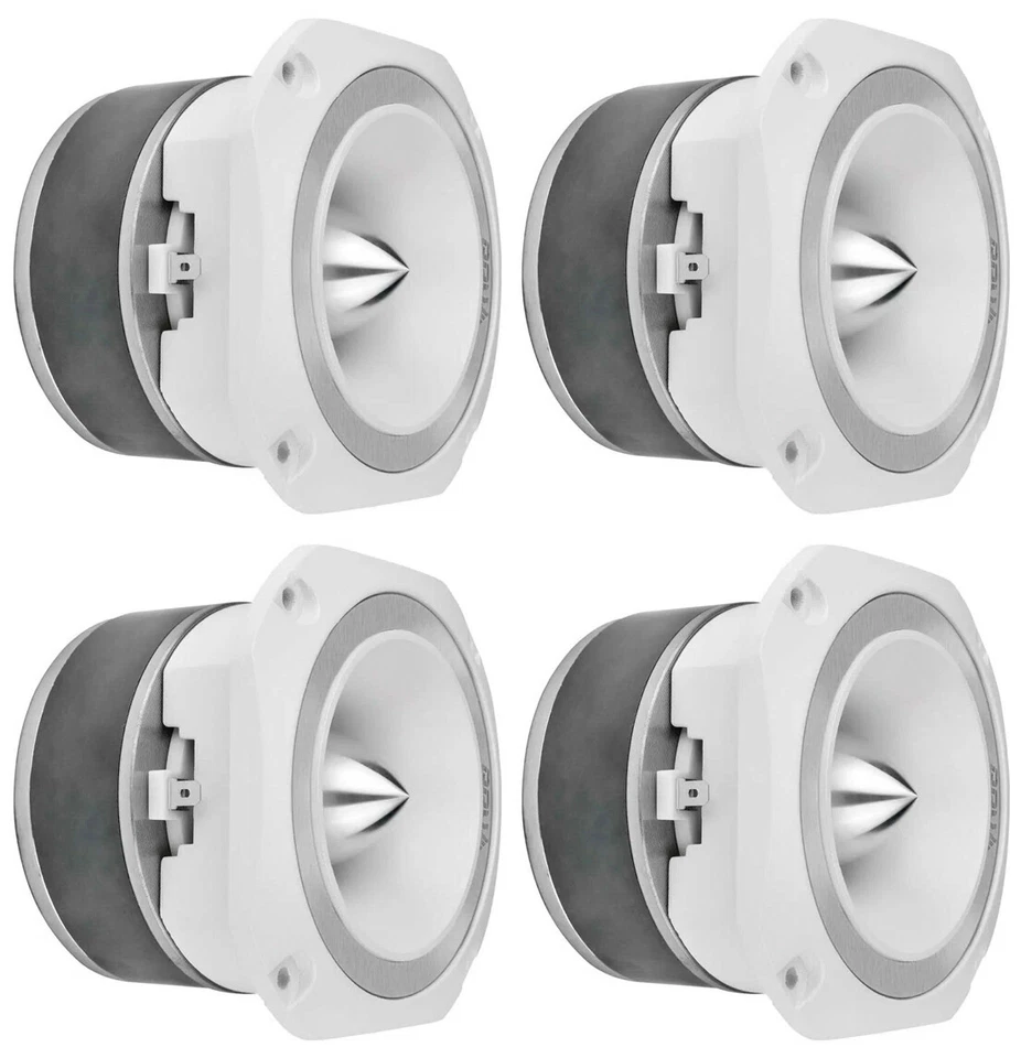 PRV Audio TW700Ti WHITE Bullet 4" Pro Audio Super Tweeter - Pack of 2