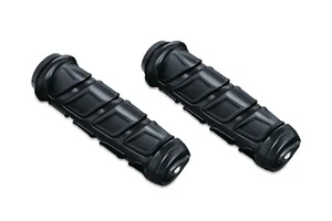 Kuryakyn 6376 Black Kinetic ISO Hand Grips for Metric Motorcycles - Picture 1 of 1