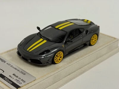 1/43 Tecnomodel Ferrari 430 Scuderia in Gray limited  10 pcs T-MI21BK  BK200 - Image 1 of 4