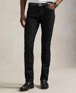 Jeans Uomo 36X32 Polo Ralph Lauren Varick Slim Dritto Elasticizzato Performance Nuovi con etichette - Foto 1 di 7