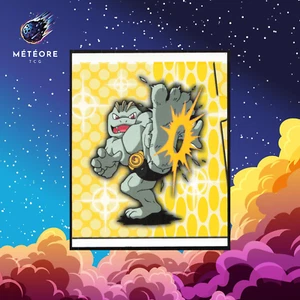 Carte Pokemon Machopeur / Machoke 174  Sticker Merlin - Picture 1 of 2