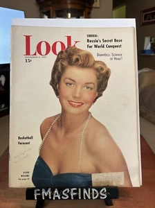 FB 1950 ESTHER WILLIAMS December 5 LOOK Magazine BASKETBALL FORECAST - Picture 1 of 5
