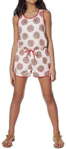 Paperdoll Paper Doll Girls' Size 16 Sleeveless Romper, Ivory - Picture 1 of 4