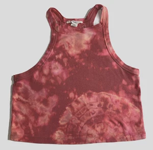 Forever 21 Tank Top Women S Multicolor Tie Dye Racerback Cropped  - Picture 1 of 5