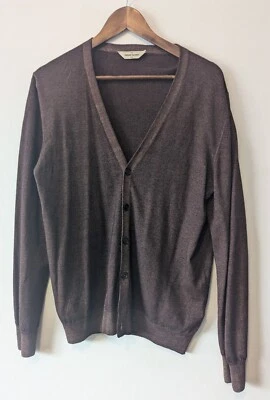 GRAN SASSO - Burgundy buttoned cardigan - Sz 50 - Image 1 of 4