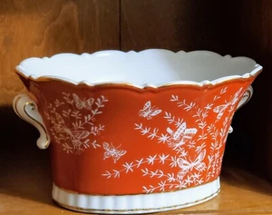 Shafford Japan Les Papillons Butterflies Pattern Oval Bowl Dish Gold Trim EUC - Picture 1 of 8