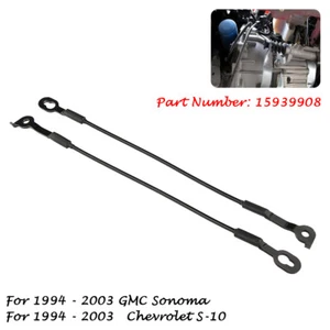 Tailgate Cable Kit Replacement 15939908 For 1994-2003 Chevrolet S-10 GMC Sonoma - Picture 1 of 6