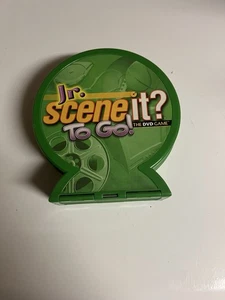 Jr Scene It? To Go The DVD Game Portable Case Travel Kids Trivia Magnetic Pieces - Picture 1 of 2