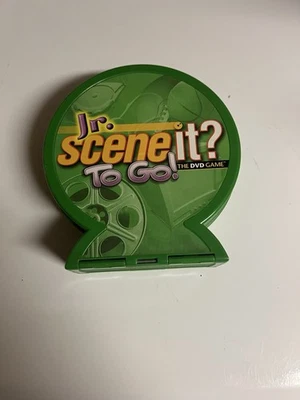 Jr Scene It? To Go The DVD Game Portable Case Travel Kids Trivia Magnetic Pieces - Image 1 of 2