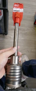 Milwaukee Tool 48-20-5412 2-5/8" X 11-3/8" Broca de núcleo Sds-Max de una pieza #C1 - Imagen 1 de 2