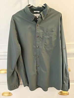 Camisa Coolibar UPF 50+ Aricia Sun Abotonada Verde Menta Para Hombre Talla L Foto 1 de 4