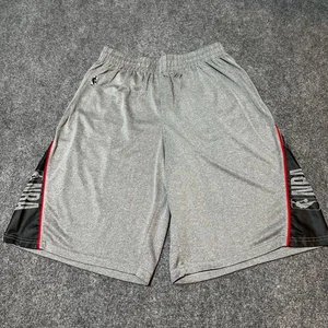 NBA Shorts Herren Large grau Gummibund Stretch Basketball Activewear - Bild 1 von 12