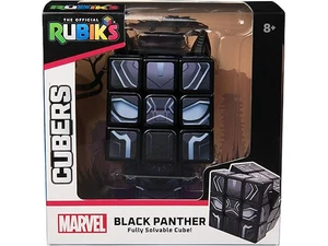 Marvel Rubik’s Cube Black Panther Cuber Puzzle Spielzeug mit Aufsteller Alter 8+ - Bild 1 von 6
